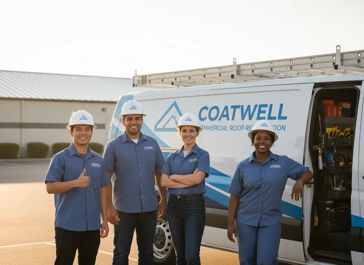 Commercial roof coating company in Portal, GA